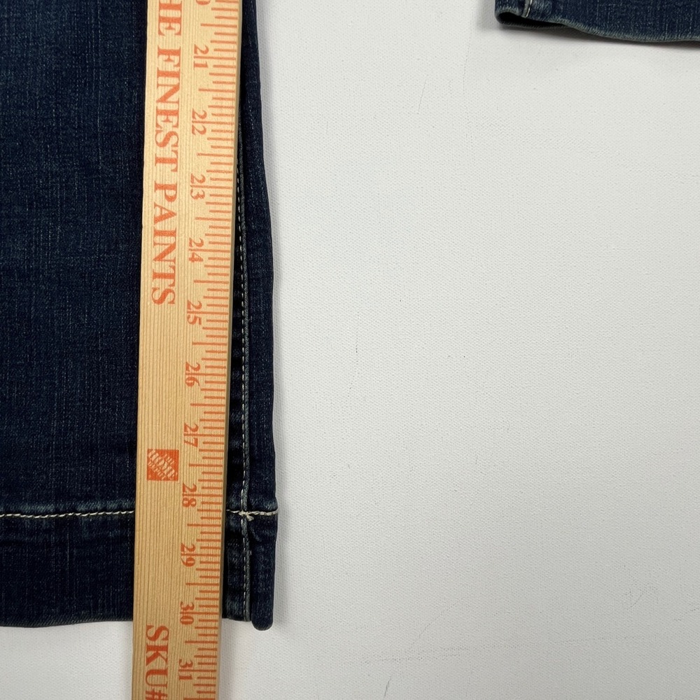 Wrangler Retro Mae Mid-Rise Flare Jeans 30/9x32 (31x30) Dark Blue Trouser NWT - Picture 8 of 8